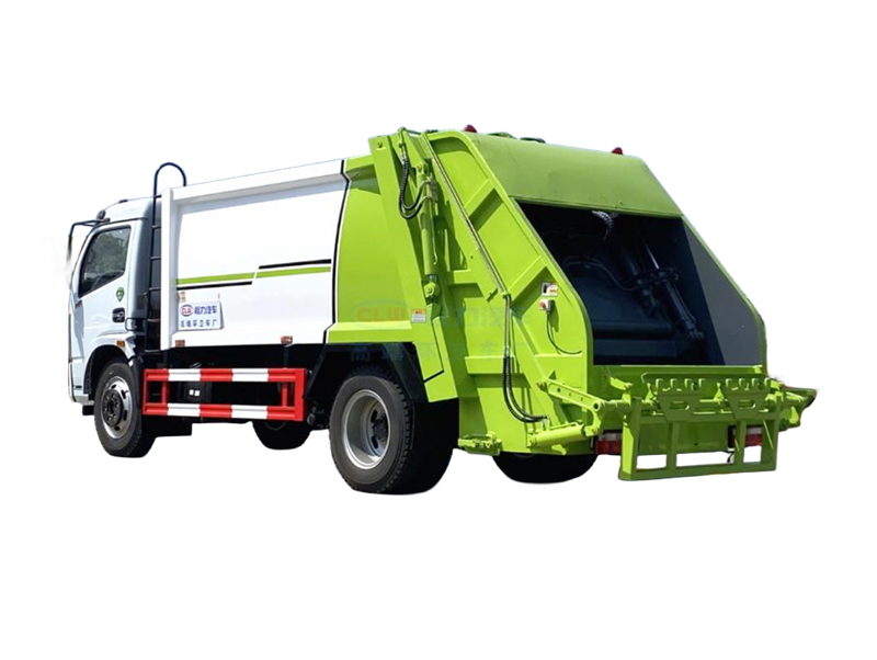 康瑞H2壓縮式垃圾車：高效安全的環(huán)保利器
